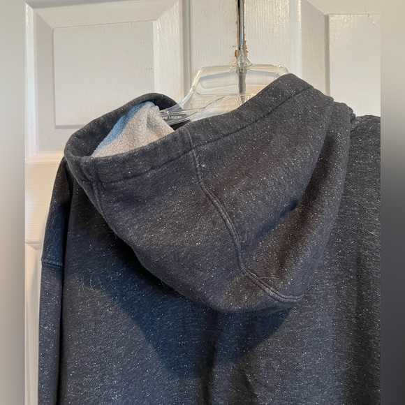 VOLCOM✨XXL Black (Heathered ) Long Sleeve Sweatshirt / Hoodie w Kangaroo Pocket - Picture 6 of 8